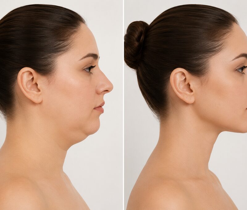Double Chin Treatment at MS Skin & Hair Clinic Delhi