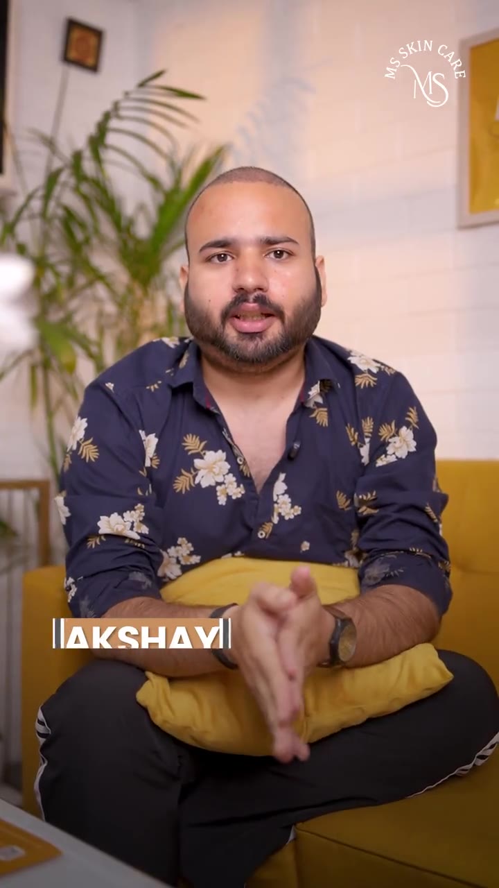 Patient review video - Akshay shares his experience at MS SKIN & HAIR CLINIC