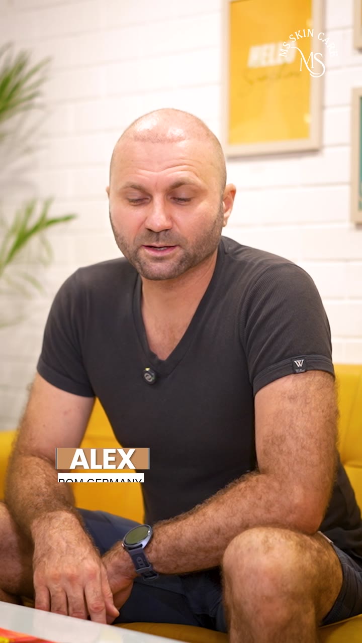 Patient review video at MS HAIR & SKIN CARE